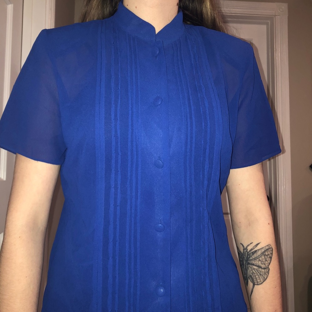Blue Studio 1 Blouse Petite 8